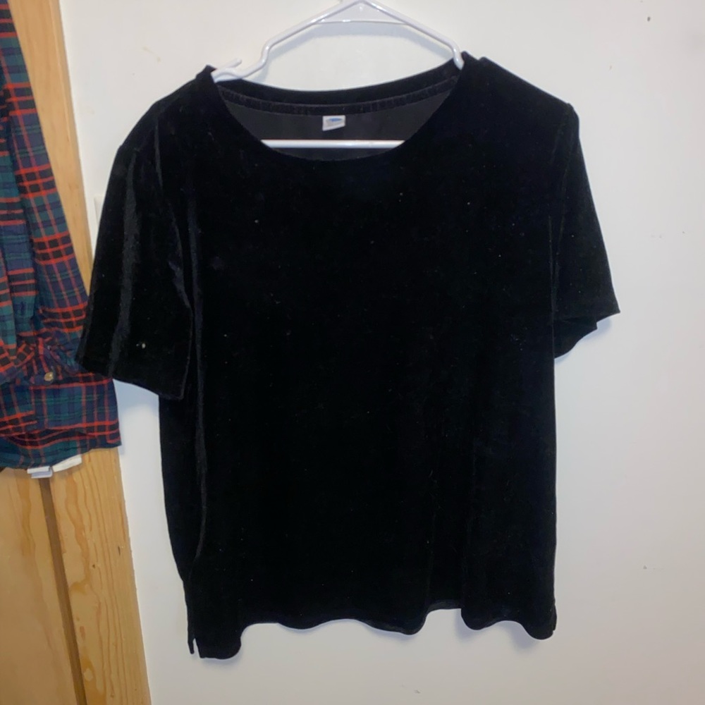 Black Velvet Shirt